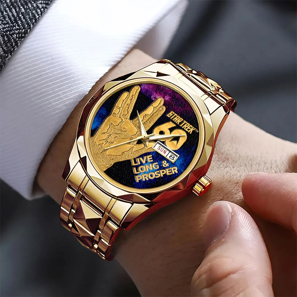 Star Trek 60th Anniversary Alloy Luxury Quartz Watch - TMTHU9052