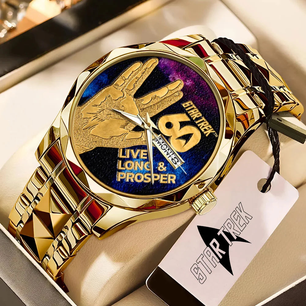 Star Trek 60th Anniversary Alloy Luxury Quartz Watch - TMTHU9052