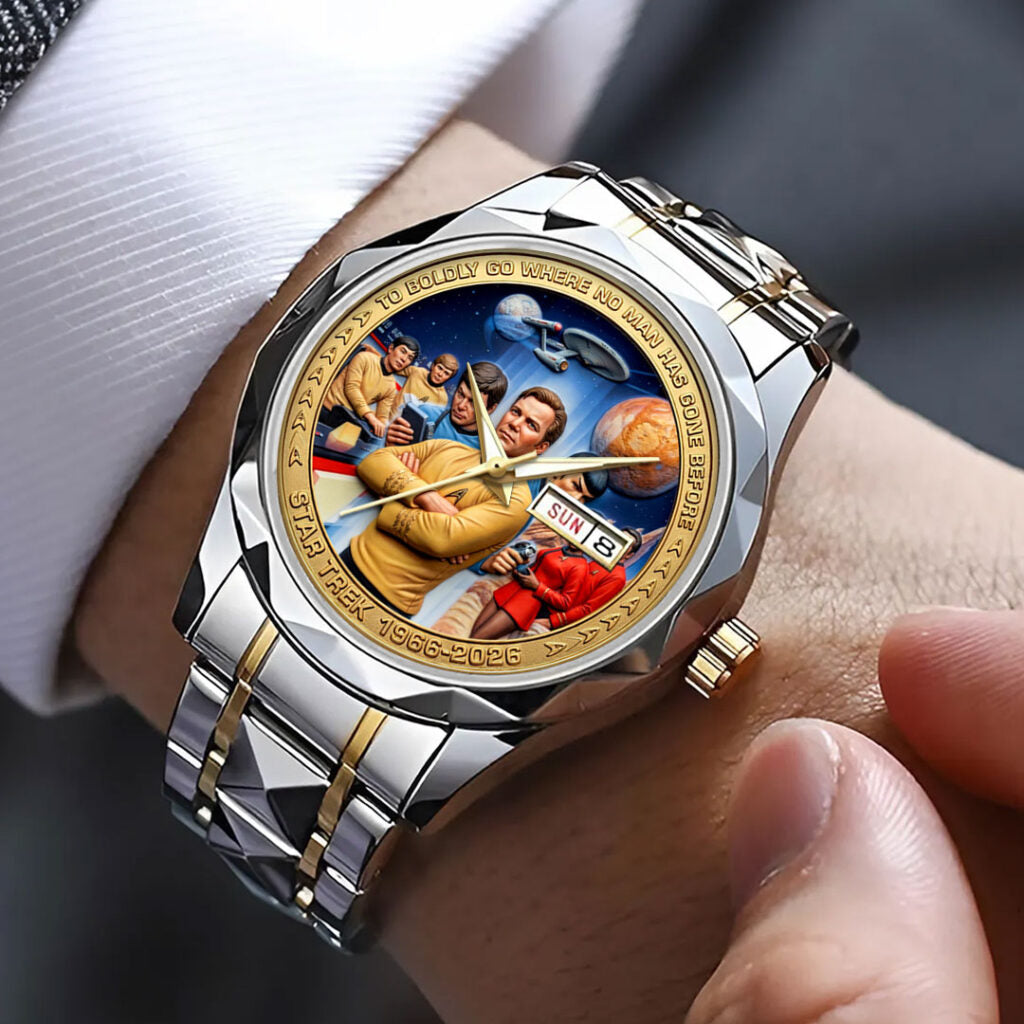 Star Trek 60th Anniversary Alloy Luxury Quartz Watch - HOATT17601