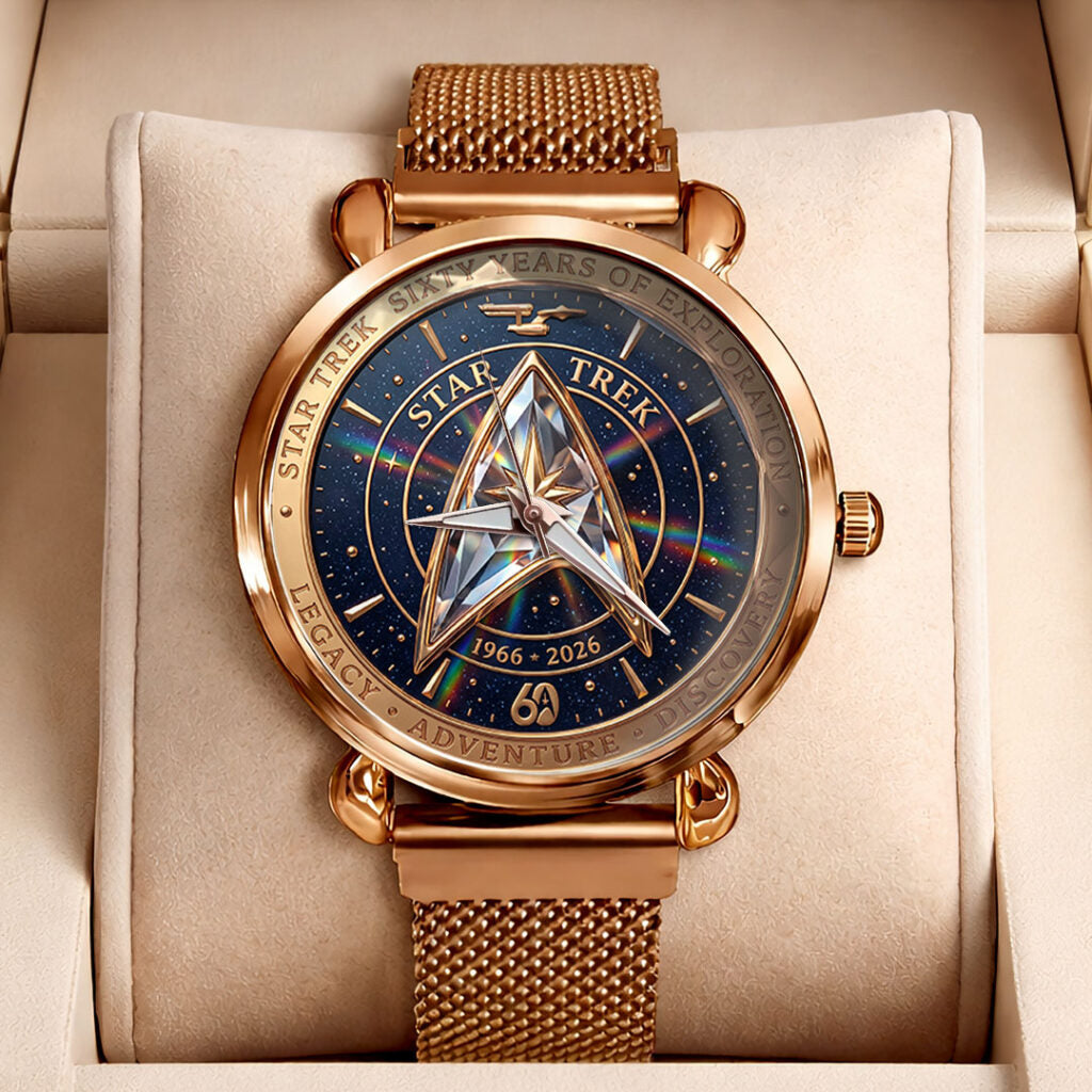 Star Trek 60th Anniversary Mesh Strap Quartz Watch - TMTHU7626