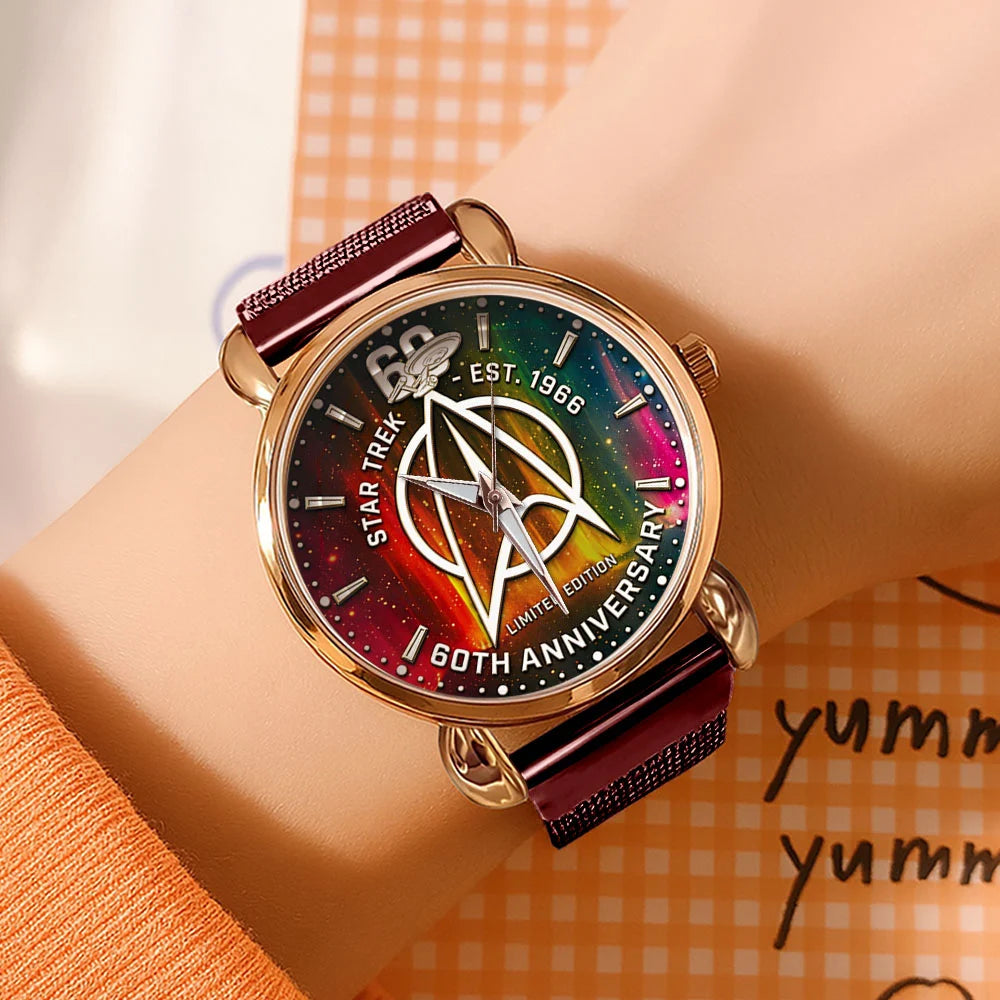 Star Trek 60th Anniversary Mesh Strap Quartz Watch - TMTHU8621