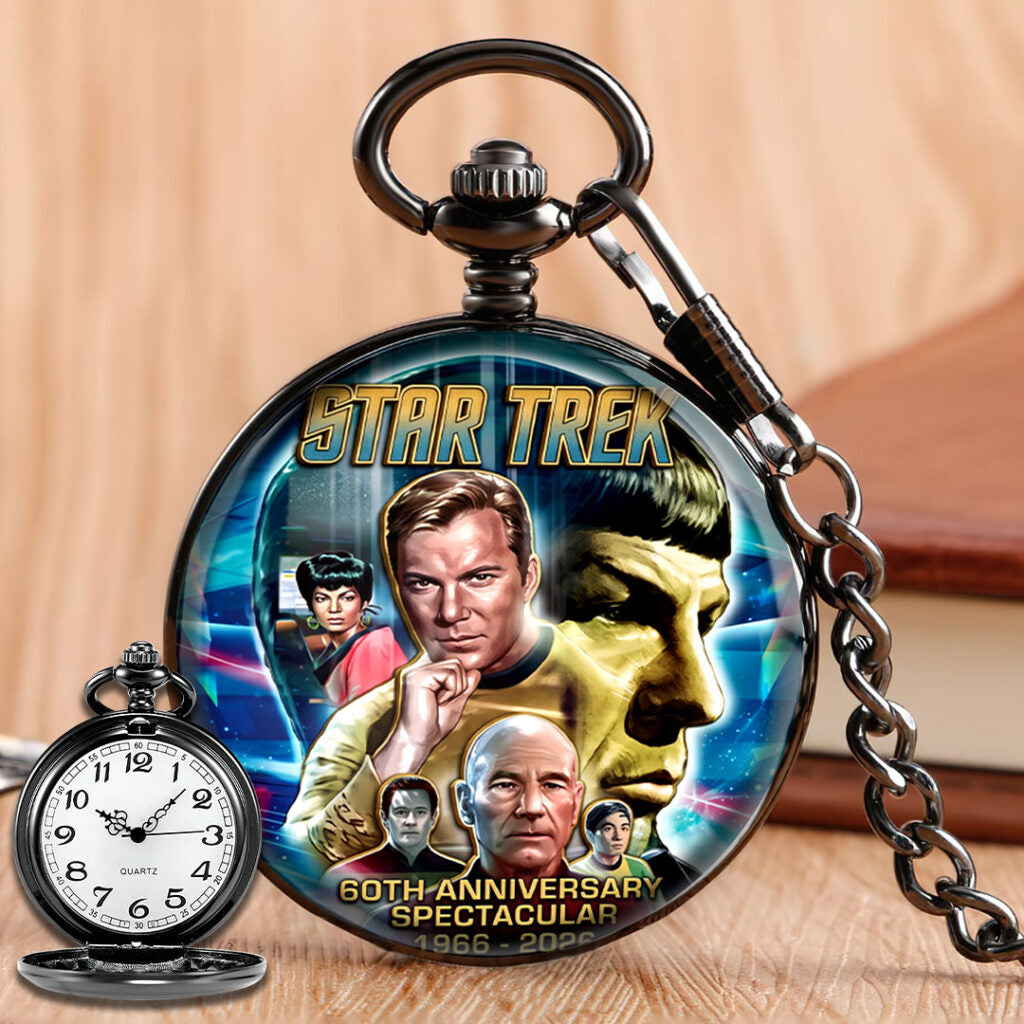 Star Trek 60th Anniversary Pocket Watch - TMTHU7851