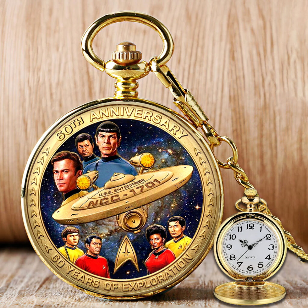 Star Trek 60th Anniversary Pocket Watch - HOATT17014