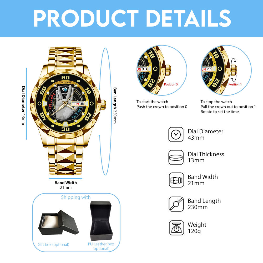 Star Trek Alloy Luxury Quartz Watch - TMTHU4125