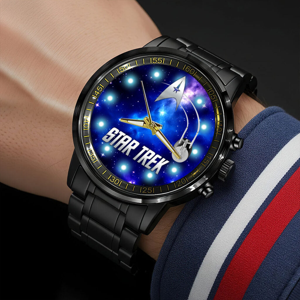 Star Trek Black Stainless Steel Watch - HOATT13637