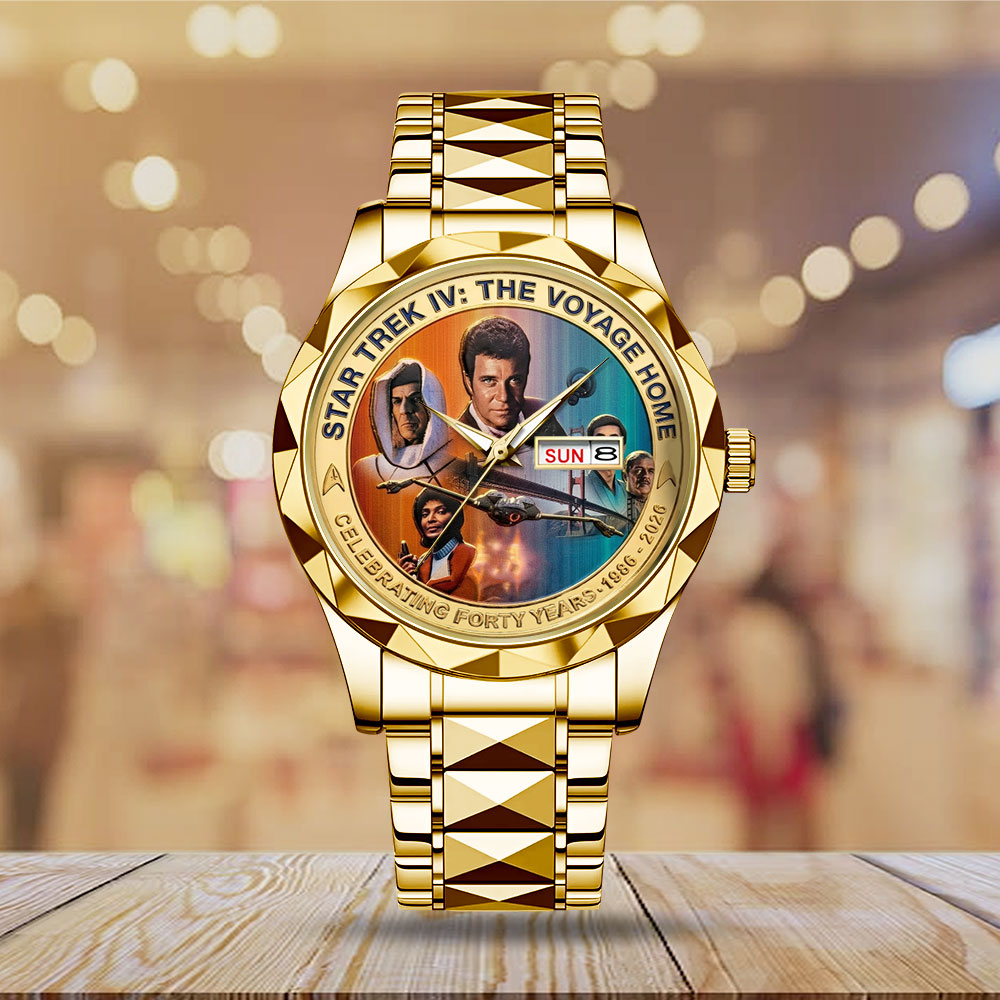 Star Trek IV: The Voyage Home Alloy Luxury Quartz Watch - TMTHU6435