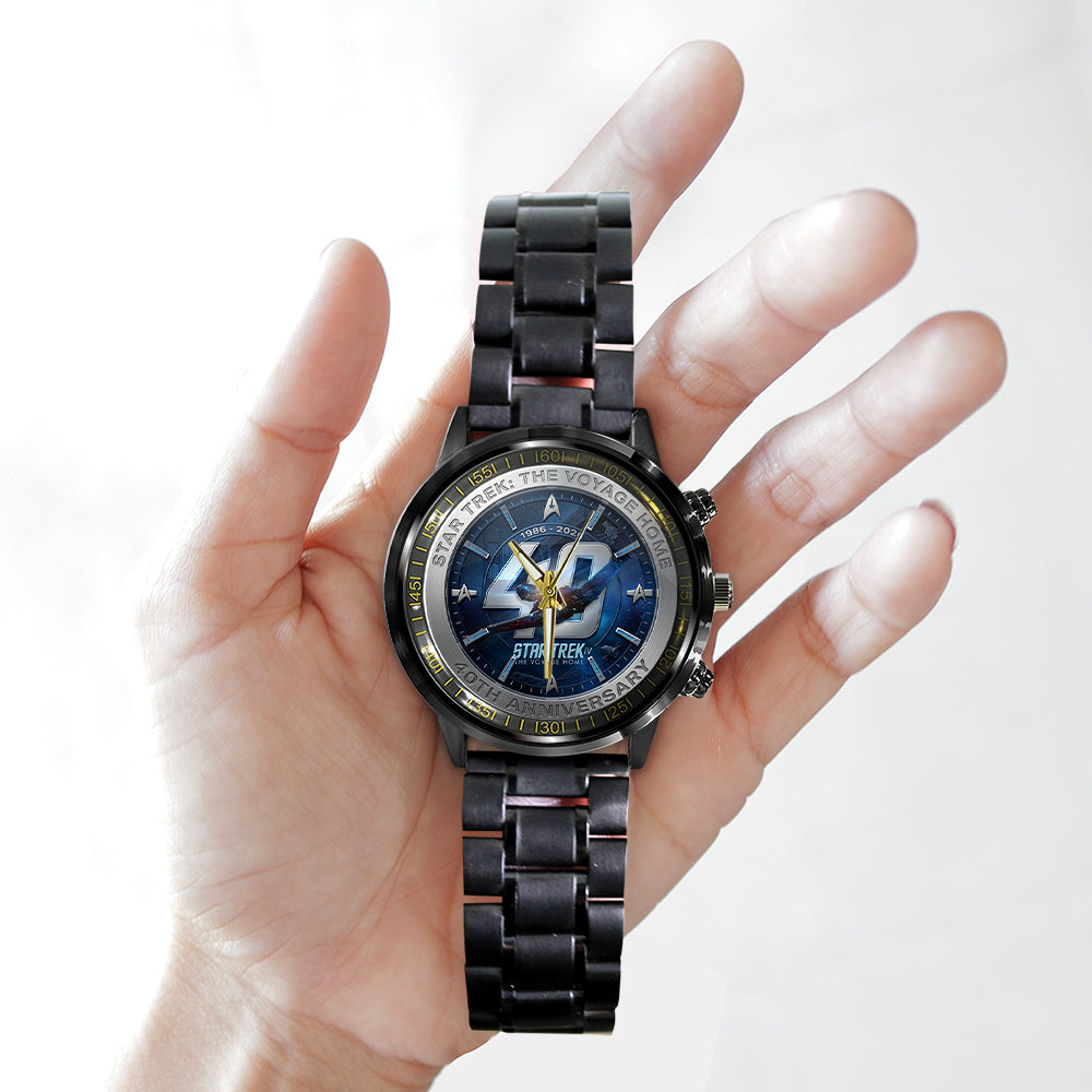 Star Trek IV: The Voyage Home Black Stainless Steel Watch - TMTHU6668