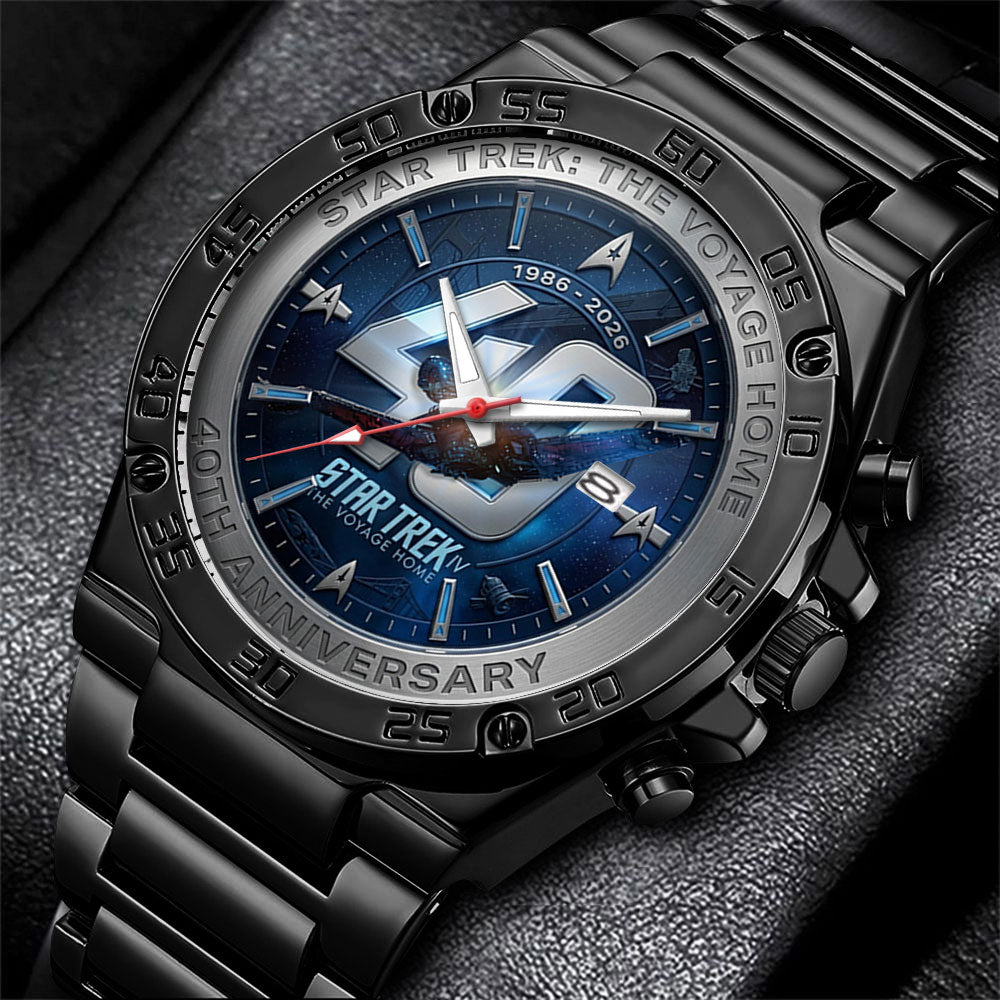 Star Trek IV: The Voyage Home Gentleman Stainless Steel Watch - TMTHU6669