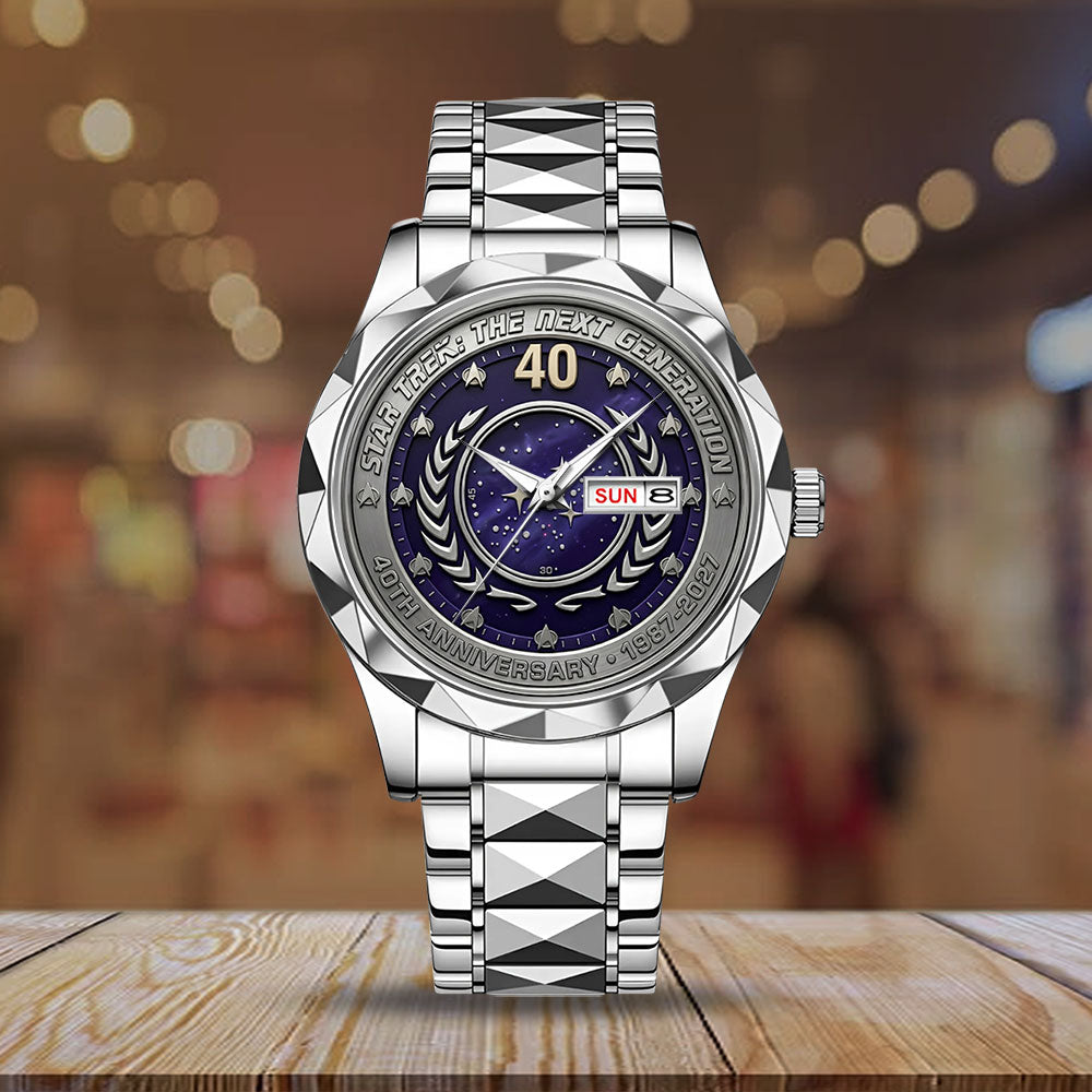 Star Trek: The Next Generation Alloy Luxury Quartz Watch - TMTHU6640