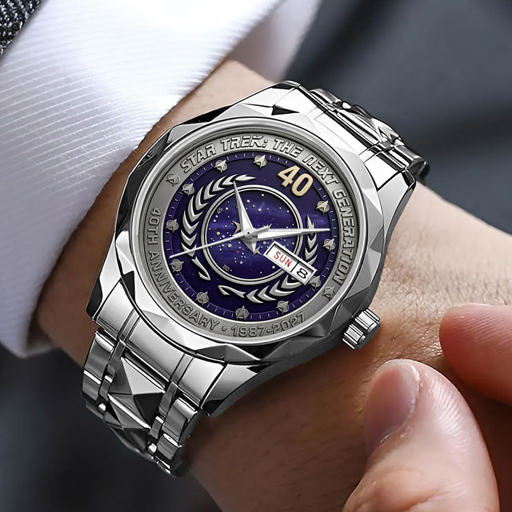 Star Trek: The Next Generation Alloy Luxury Quartz Watch - TMTHU6640
