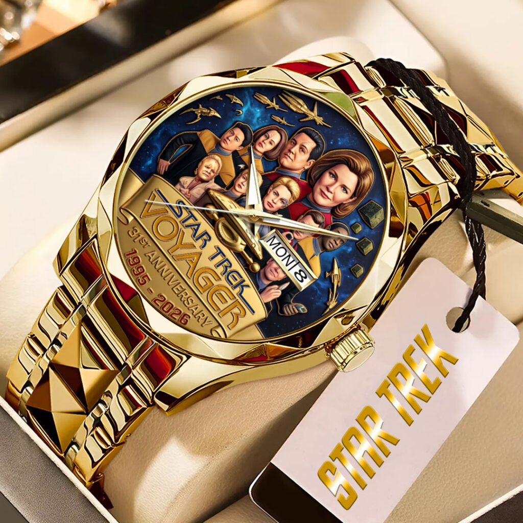 Star Trek Voyager Alloy Luxury Quartz Watch - TMTHU7498