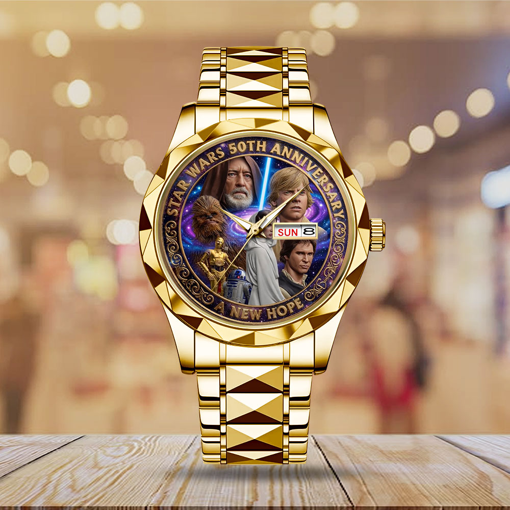 Star Wars 50th Anniversary 2027 Alloy Luxury Quartz Watch - TMTHU5591