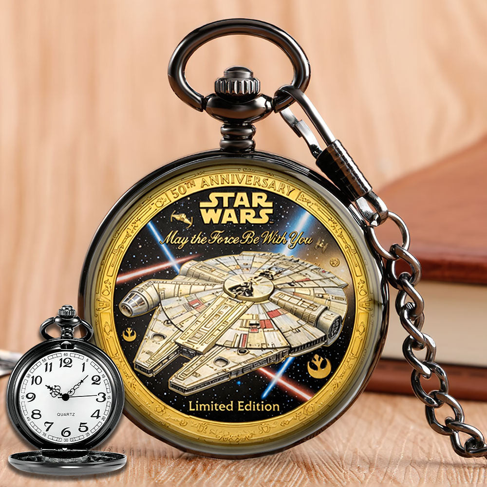 Star Wars 50th Anniversary 2027 Pocket Watch - TMTHU5586