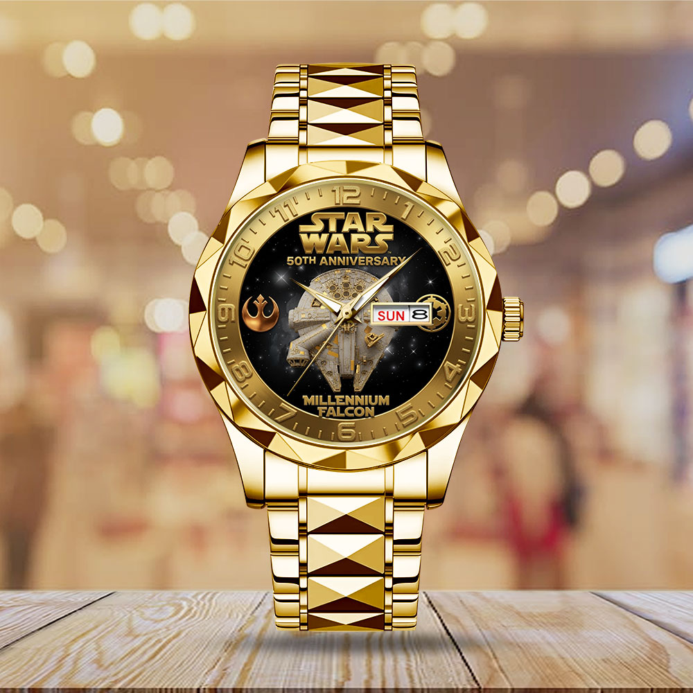 Star Wars 50th Anniversary Alloy Luxury Quartz Watch - TMTHU7200