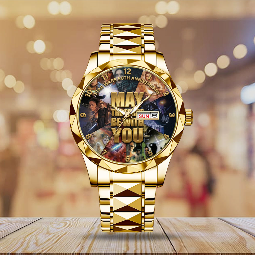 Star Wars 50th Anniversary Alloy Luxury Quartz Watch - TMTHU7201