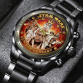 Star Wars 50th Anniversary Black Stainless Steel Watch - TMTHU7277