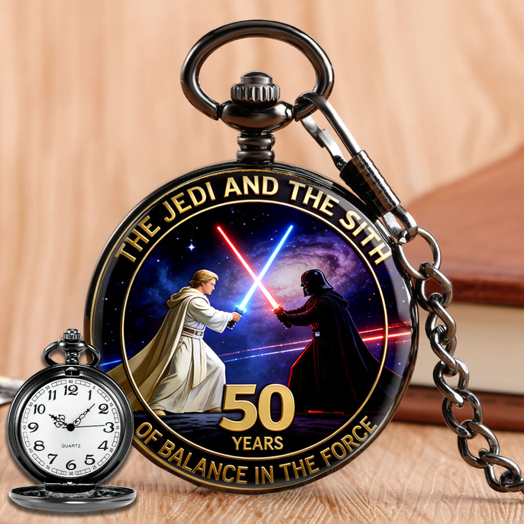 Star Wars 50th Anniversary Pocket Watch - HOATT17441