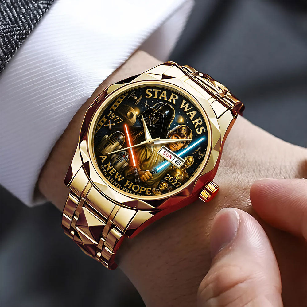 Star Wars Alloy Luxury Quartz Watch - TANTN15413