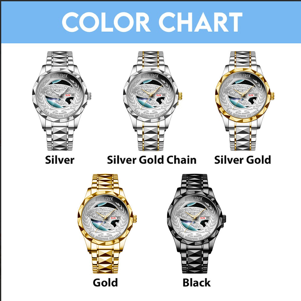 Star Trek Alloy Luxury Quartz Watch - TANTN17228
