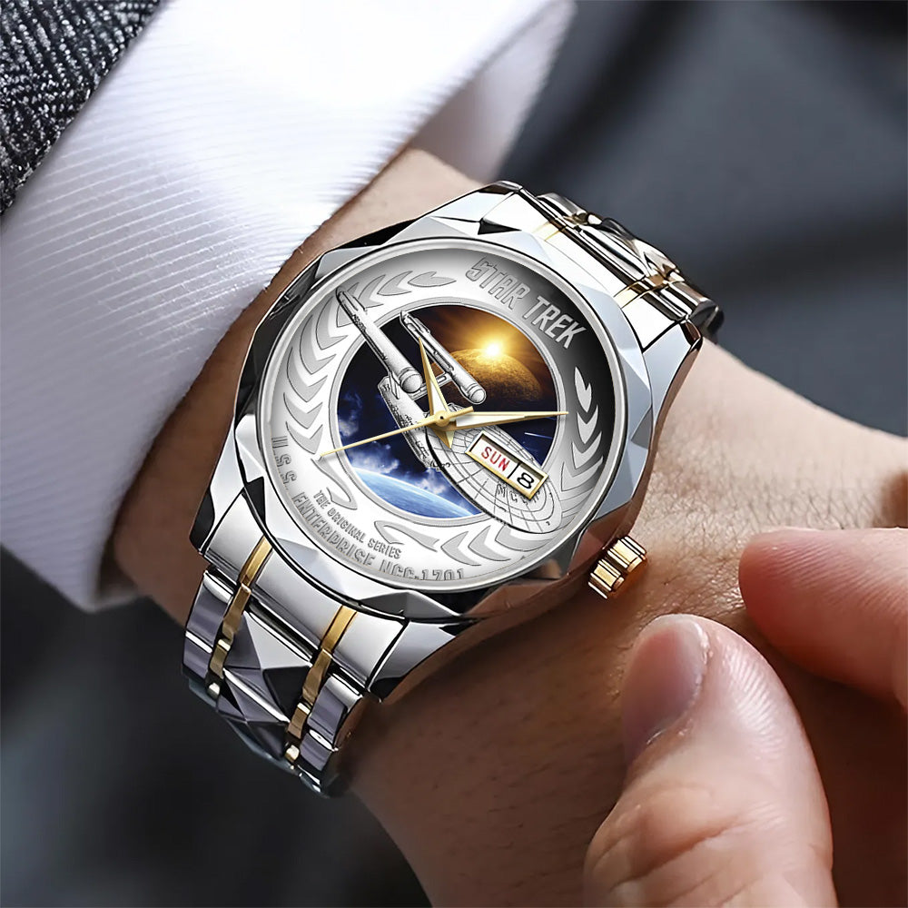 Star Trek Alloy Luxury Quartz Watch - TANTN17229