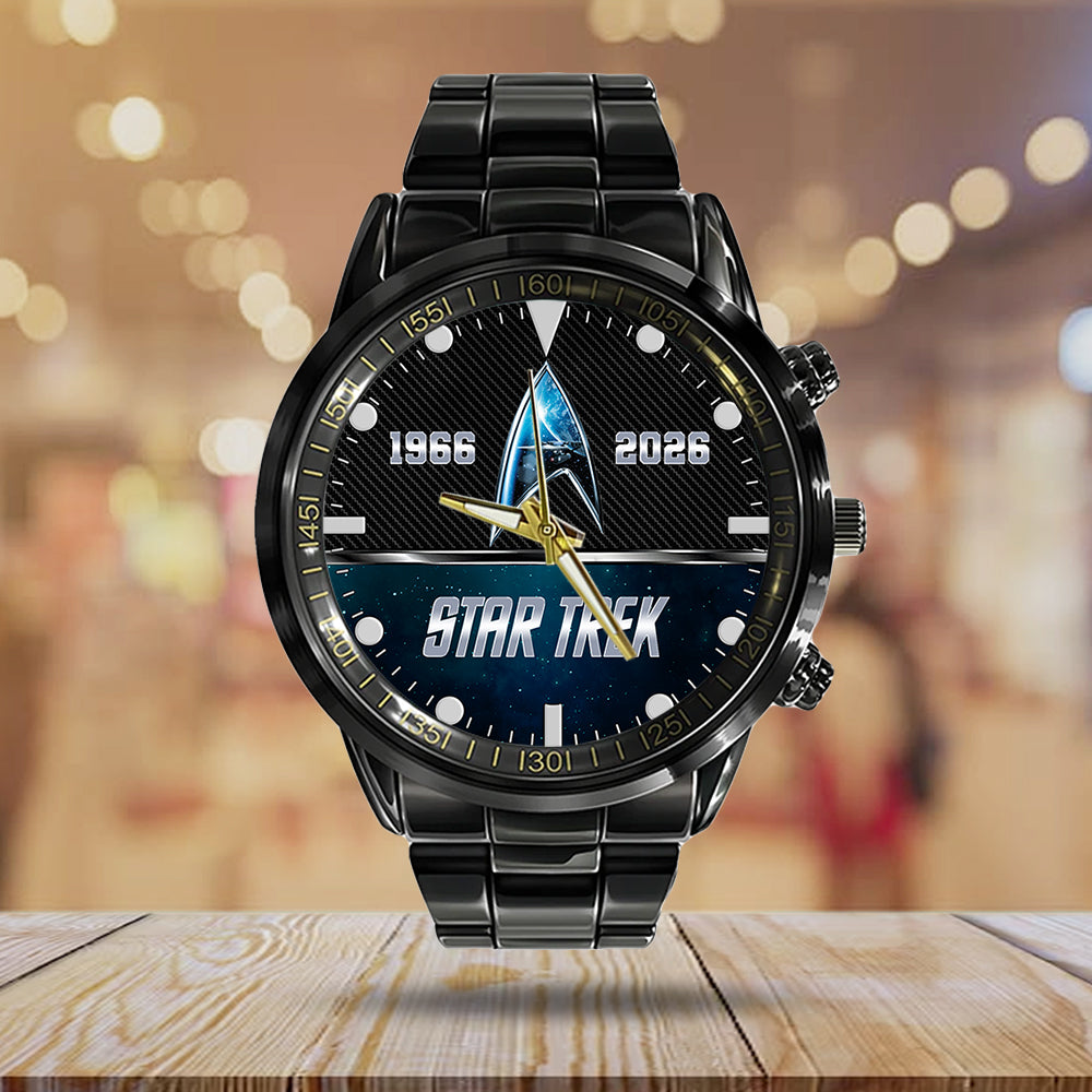 Star Trek Black Stainless Steel Watch - HOATT 11763