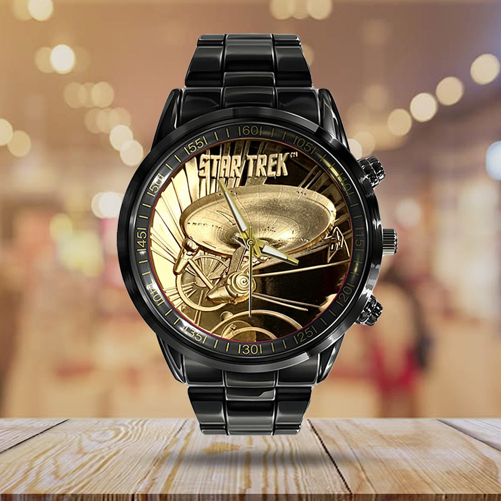 Star Trek Black Stainless Steel Watch - TANTN16996