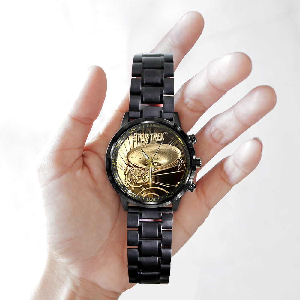 Star Trek Black Stainless Steel Watch - TANTN16996