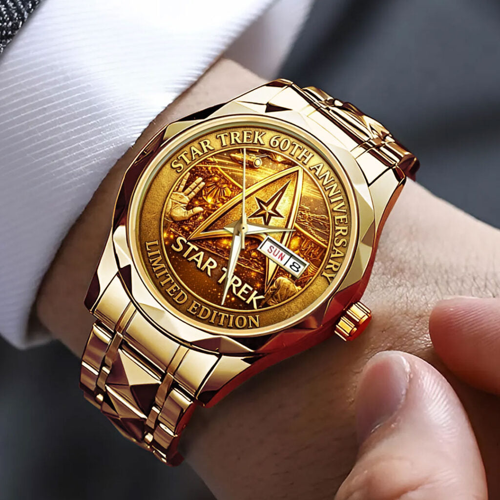 Star Trek 60th Anniversary Alloy Luxury Quartz Watch - TMTHU4082