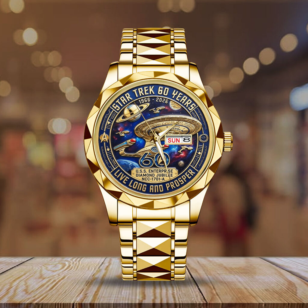 Star Trek 60th Anniversary 2026 Alloy Luxury Quartz Watch - TMTHU4257