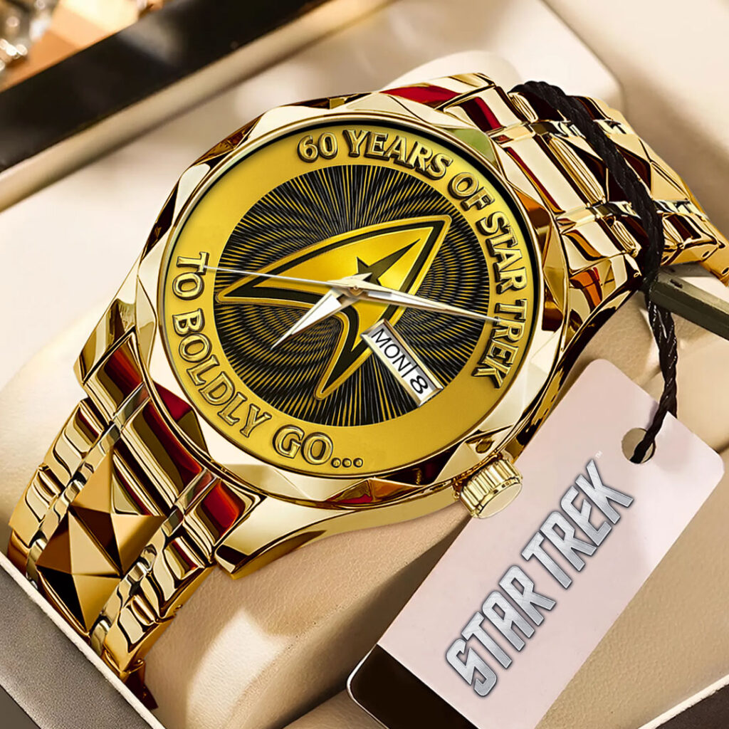 Star Trek 60th Anniversary Alloy Luxury Quartz Watch - TMTHU1884