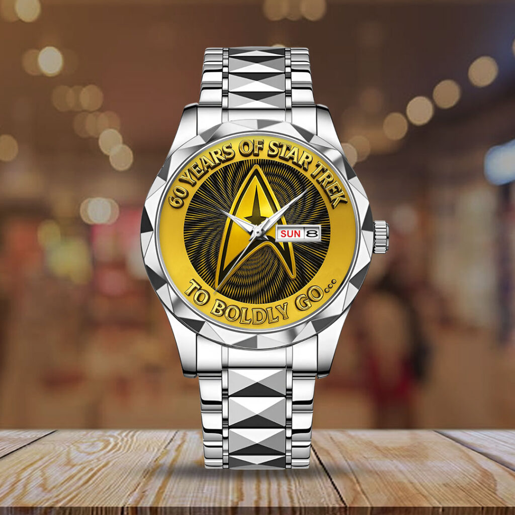 Star Trek 60th Anniversary Alloy Luxury Quartz Watch - TMTHU1884