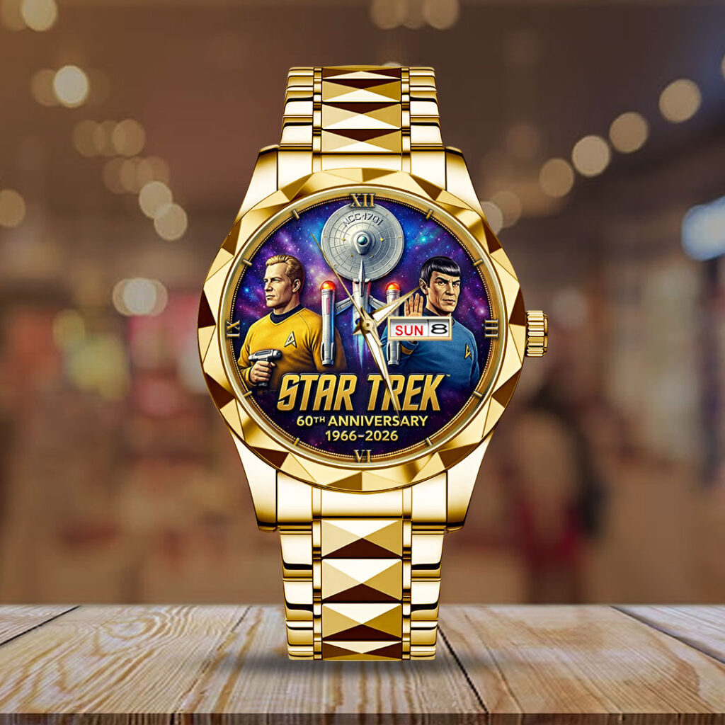 Star Trek 60th Anniversary Alloy Luxury Quartz Watch - TMTHU3765