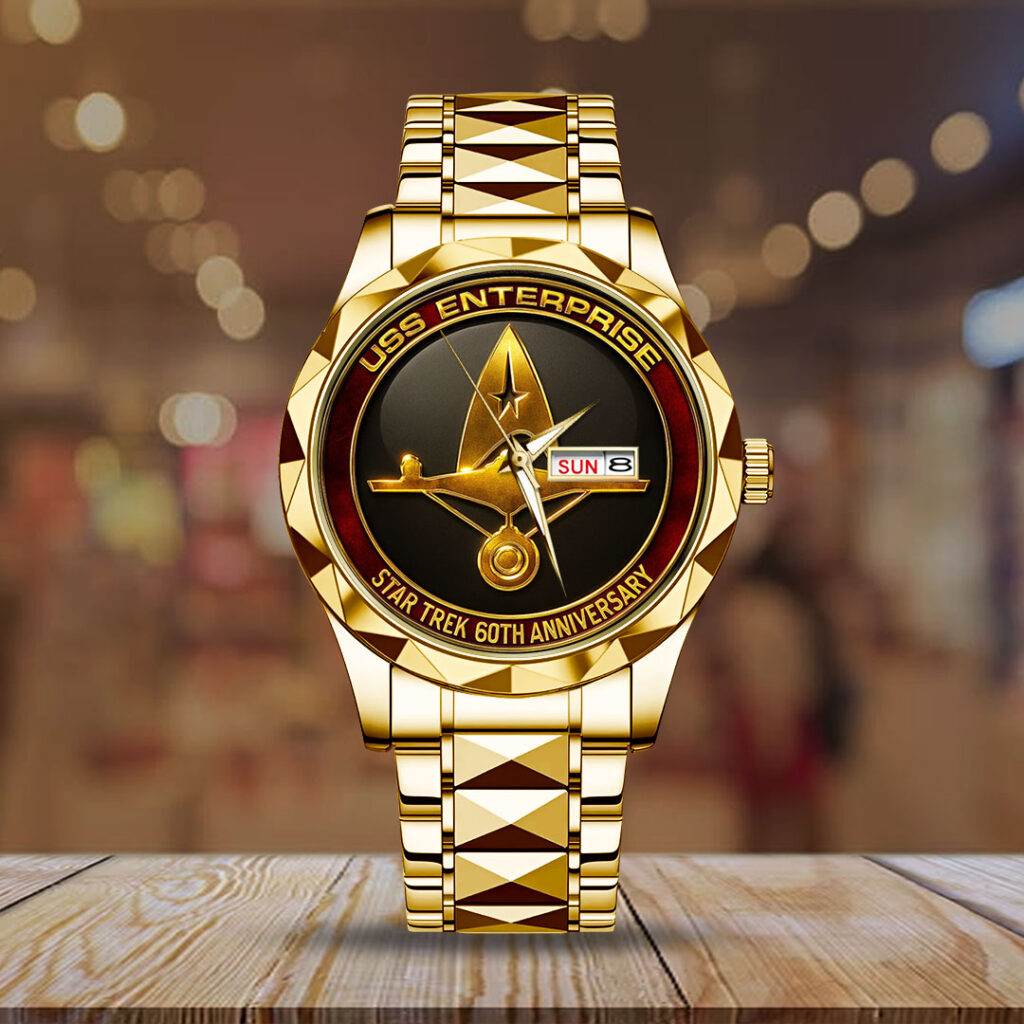 Star Trek 60th Anniversary Alloy Luxury Quartz Watch - TMTHU2484