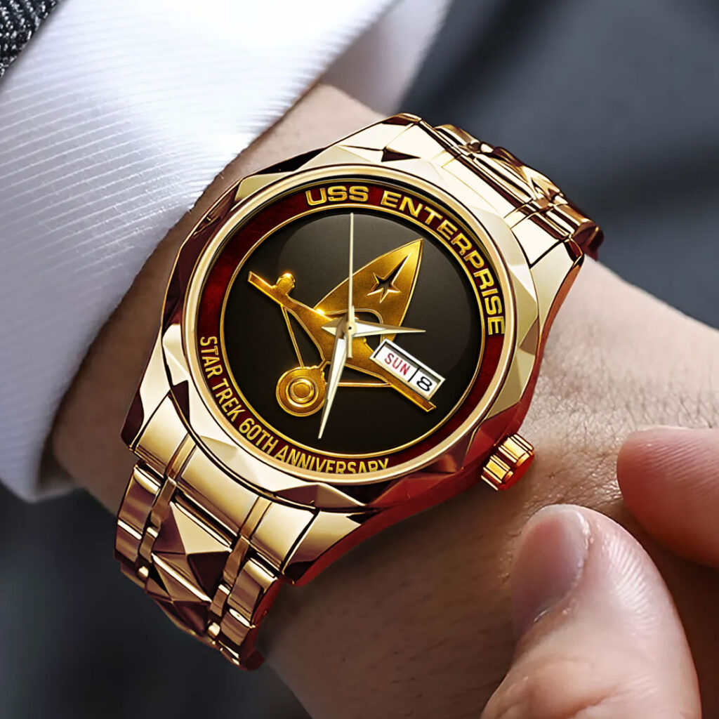 Star Trek 60th Anniversary Alloy Luxury Quartz Watch - TMTHU2484