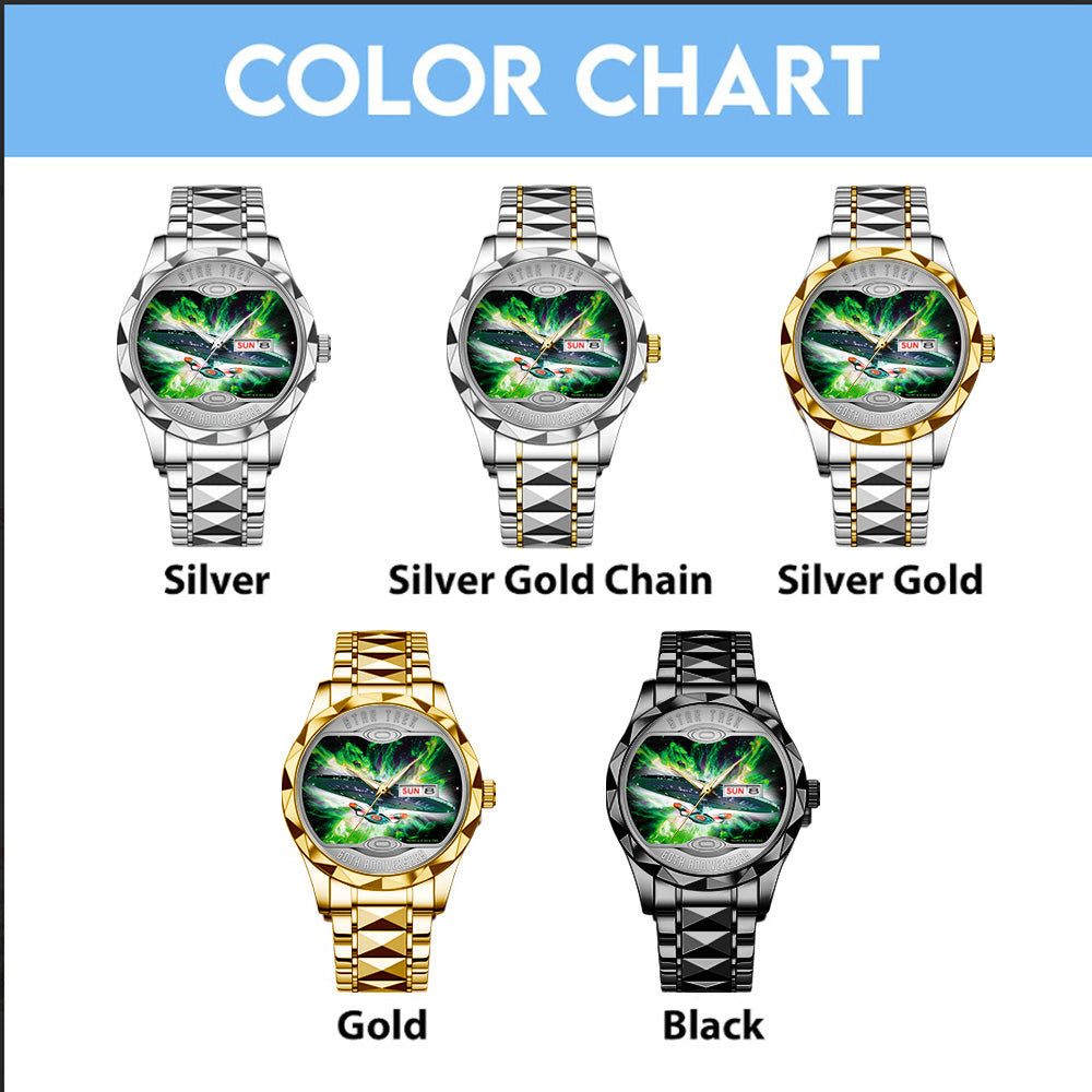 Star Trek 60th Anniversary 2026 Alloy Luxury Quartz Watch - TANTN18960