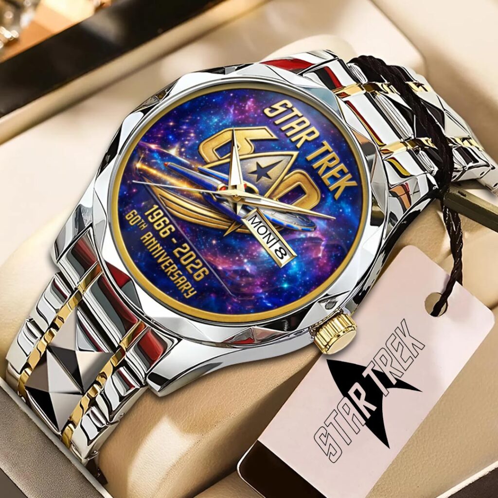 Star Trek 60th Anniversary Alloy Luxury Quartz Watch - HOATT15851