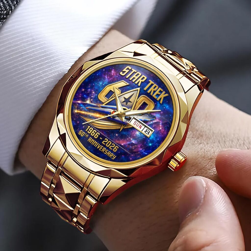 Star Trek 60th Anniversary Alloy Luxury Quartz Watch - HOATT15851