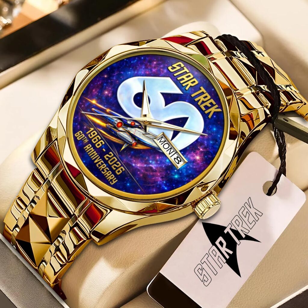 Star Trek 60th Anniversary Alloy Luxury Quartz Watch - HOATT15852
