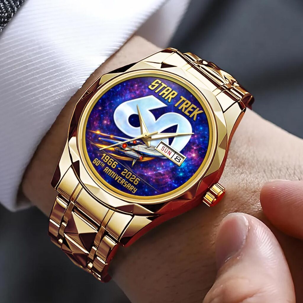 Star Trek 60th Anniversary Alloy Luxury Quartz Watch - HOATT15852