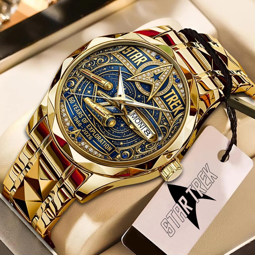 Star Trek 60th Anniversary Alloy Luxury Quartz Watch - HOATT15905