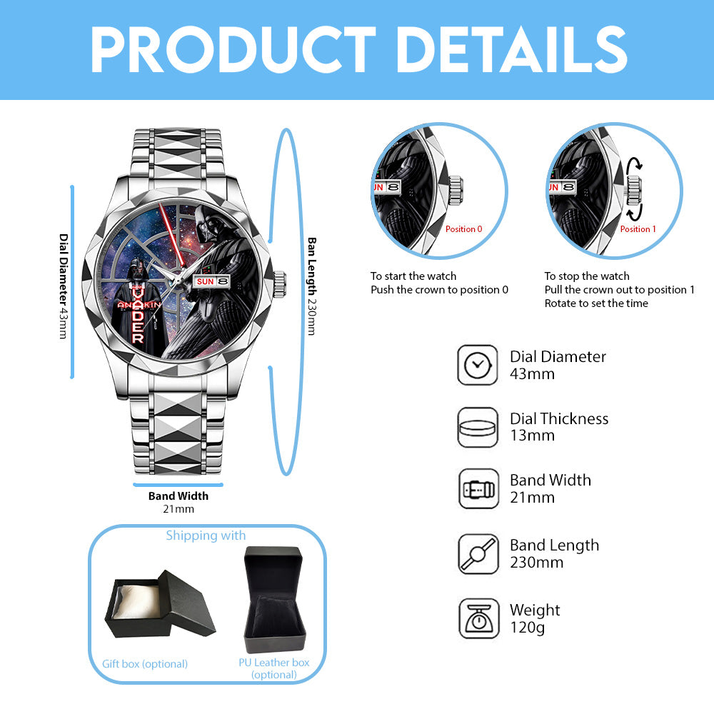 Star Wars Alloy Luxury Quartz Watch - TANTN 15304