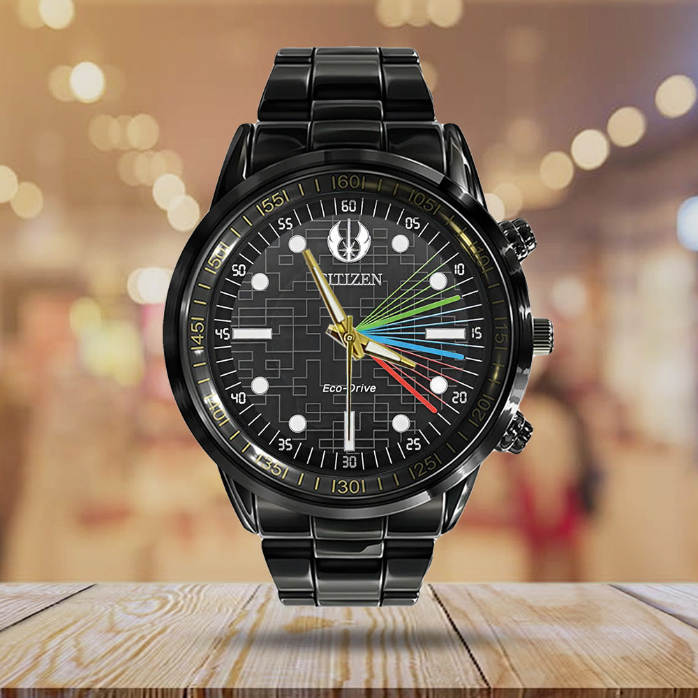 Star Wars Black Stainless Steel Watch - GNE5710