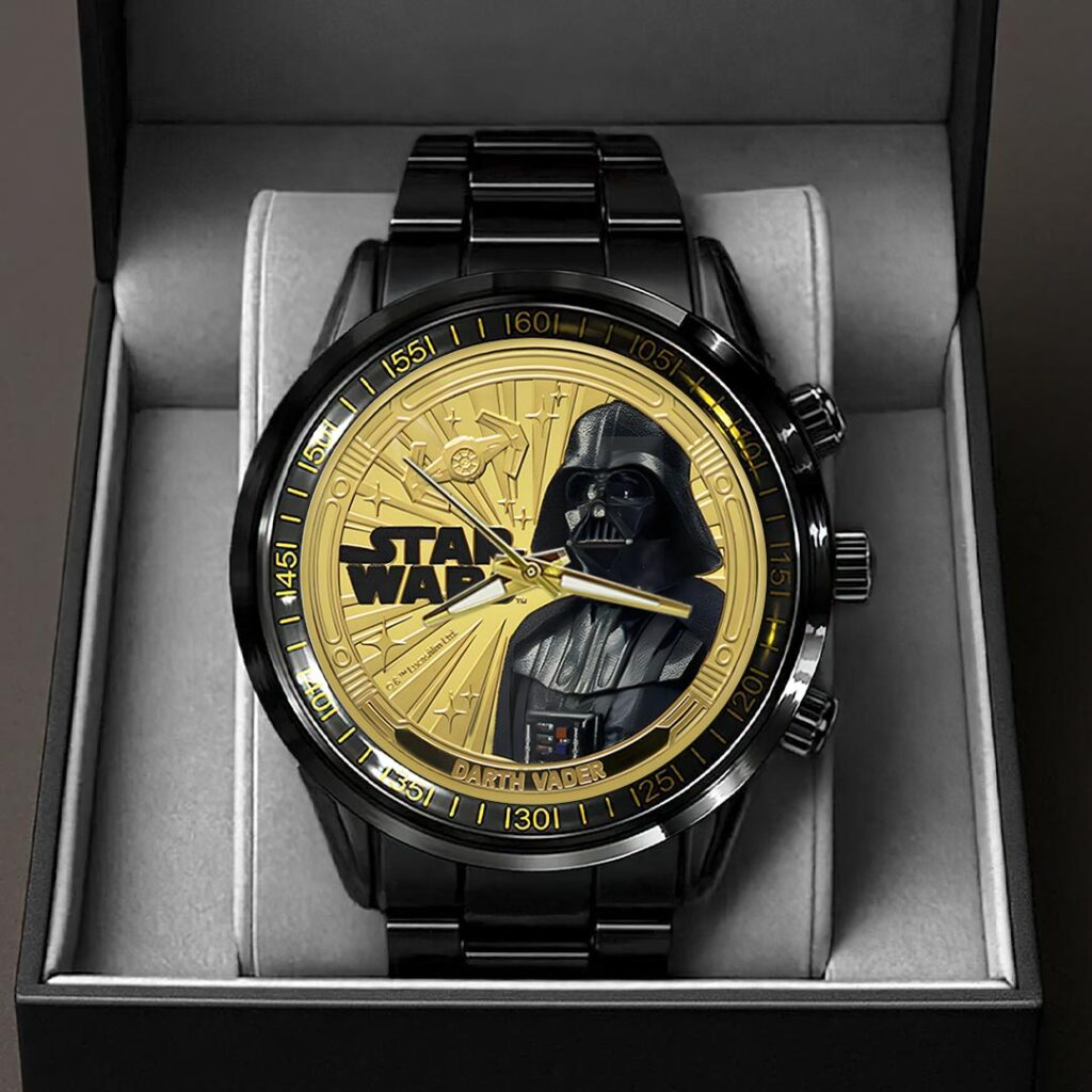 Star Wars Black Stainless Steel Watch - HOATT13856
