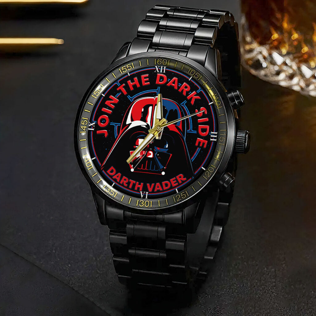 Star Wars Black Stainless Steel Watch - HOATT14340