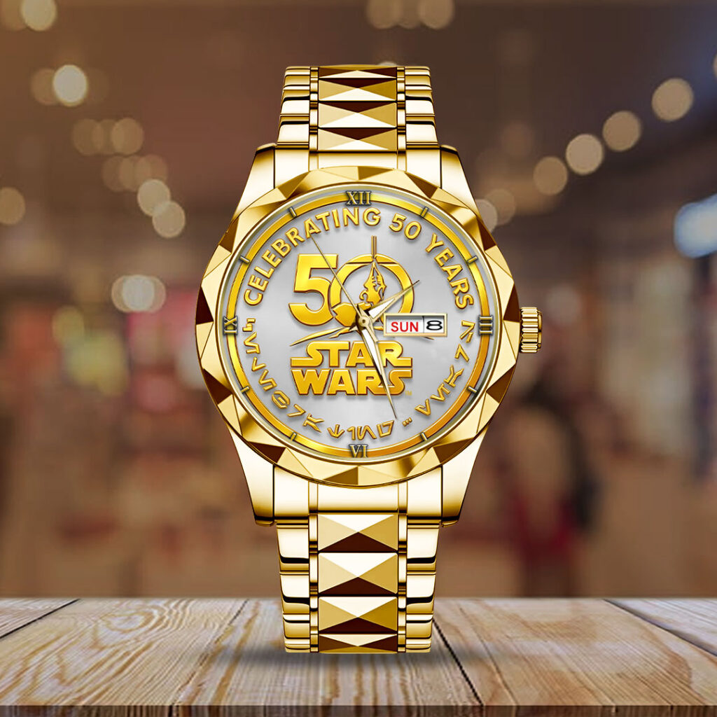 Star Wars 50th Anniversary Alloy Luxury Quartz Watch - TMTHU2423