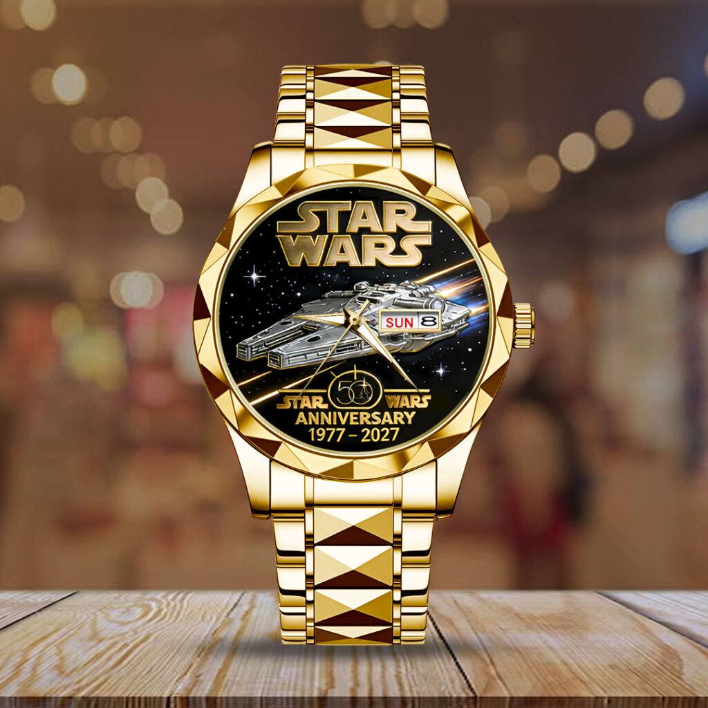 Star Wars 50th Anniversary Alloy Luxury Quartz Watch - TANTN21718