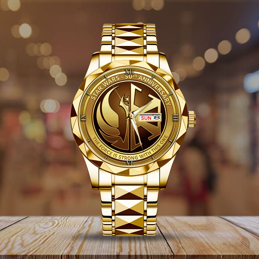 Star Wars 50th Anniversary Alloy Luxury Quartz Watch - TMTHU2178