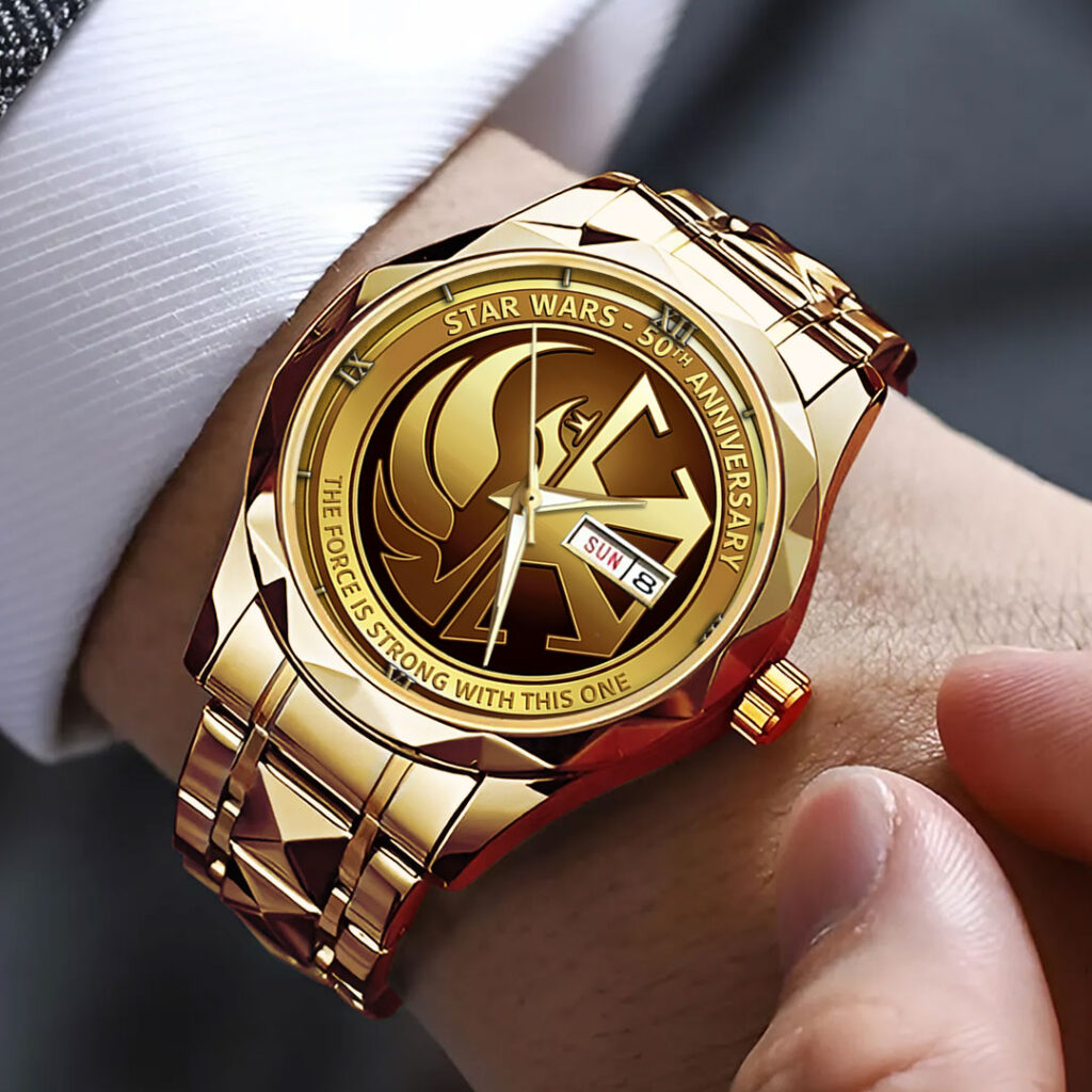Star Wars 50th Anniversary Alloy Luxury Quartz Watch - TMTHU2178