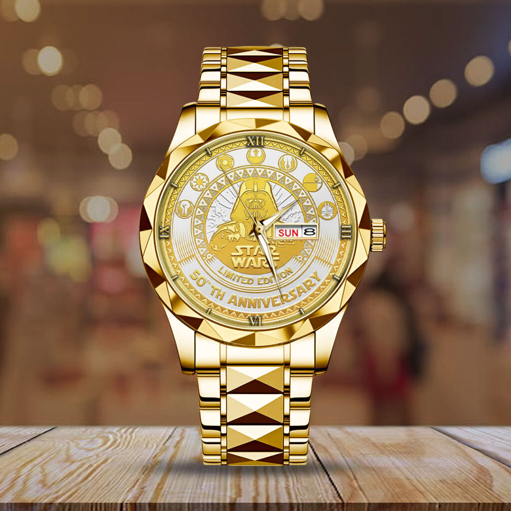 Star Wars 50th Anniversary Alloy Luxury Quartz Watch - TMTHU2645