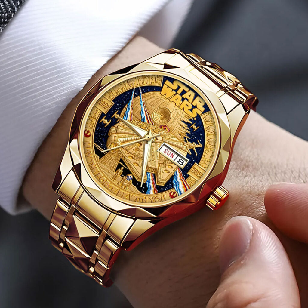 Star Wars 50th Anniversary 2027 Alloy Luxury Quartz Watch - MAITM15180